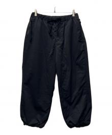 YSTRDY'S TMRRW（イエスタデイズトゥモロウ）の古着「BAGGY HUSTLER EASY PANTS」｜ブラック