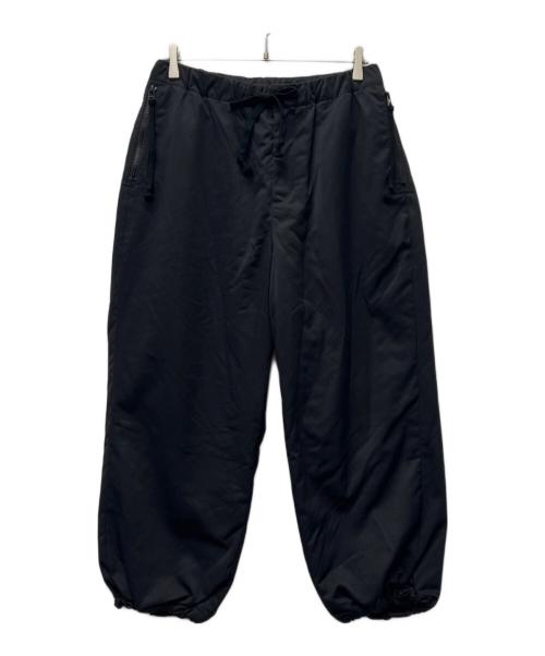 YSTRDY'S TMRRW（イエスタデイズトゥモロウ）YSTRDY'S TMRRW (イエスタデイズトゥモロウ) BAGGY HUSTLER EASY PANTS ブラック サイズ:Ｍの古着・服飾アイテム