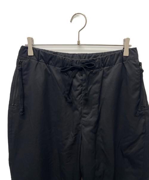 YSTRDY'S TMRRW（イエスタデイズトゥモロウ）YSTRDY'S TMRRW (イエスタデイズトゥモロウ) BAGGY HUSTLER EASY PANTS ブラック サイズ:Ｍの古着・服飾アイテム