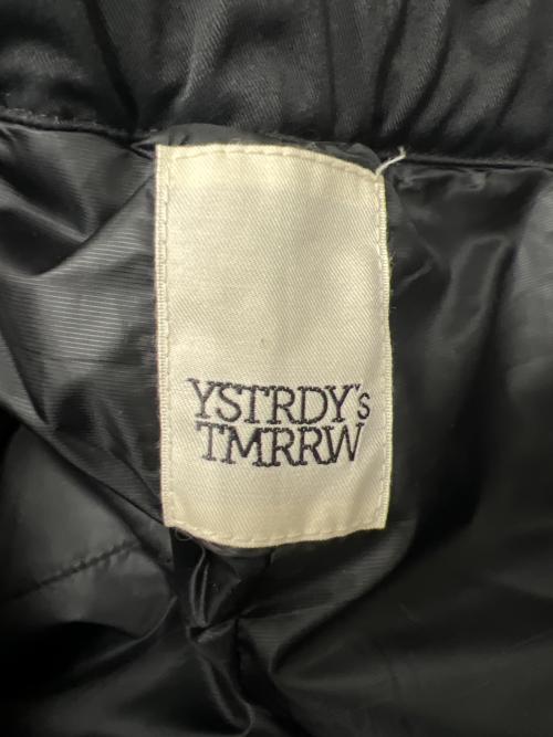 YSTRDY'S TMRRW（イエスタデイズトゥモロウ）YSTRDY'S TMRRW (イエスタデイズトゥモロウ) BAGGY HUSTLER EASY PANTS ブラック サイズ:Ｍの古着・服飾アイテム