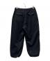 YSTRDY'S TMRRW (イエスタデイズトゥモロウ) BAGGY HUSTLER EASY PANTS ブラック サイズ:Ｍ：8000円