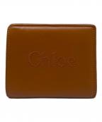 Chloeクロエ）の古着「コンパクトウォレット」｜ブラウン