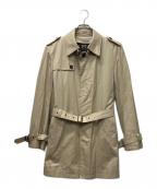 BURBERRY BLACK LABELバーバリーブラックレーベル）の古着「ライナー付ステンカラーコート」｜ベージュ