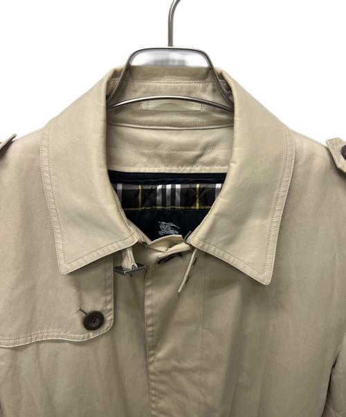 BURBERRY BLACK LABEL（バーバリーブラックレーベル）BURBERRY BLACK LABEL (バーバリーブラックレーベル) ライナー付ステンカラーコート ベージュ サイズ:Ｍの古着・服飾アイテム