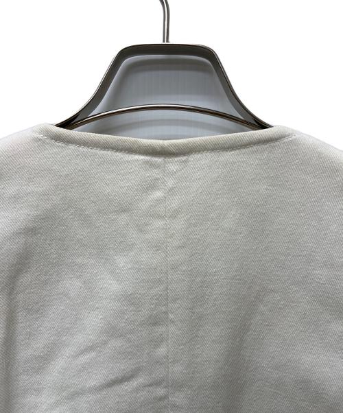 CELINE（セリーヌ）CELINE (セリーヌ) ノーカラージャケット ホワイト サイズ:４６の古着・服飾アイテム