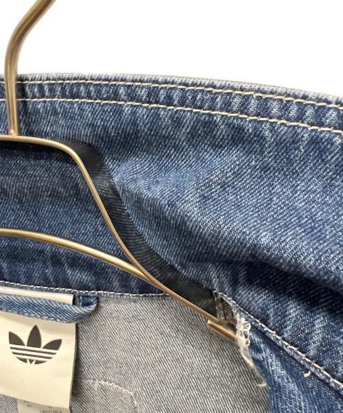 adidas（アディダス）adidas (アディダス) デニムジャケット インディゴ サイズ:Ｌの古着・服飾アイテム