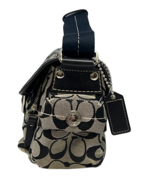 COACH（コーチ）COACH (コーチ) ショルダーバッグ　COACH（コーチ）　6835 グレー×ブラックの古着・服飾アイテム