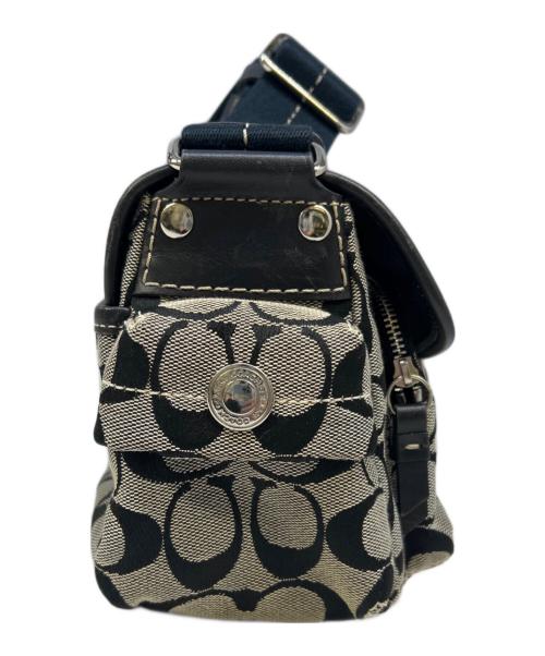 COACH（コーチ）COACH (コーチ) ショルダーバッグ　COACH（コーチ）　6835 グレー×ブラックの古着・服飾アイテム