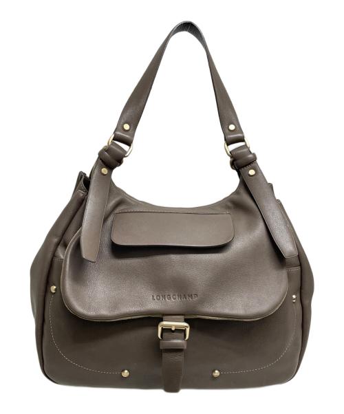 LONGCHAMP（ロンシャン）LONGCHAMP (ロンシャン) 2WAYバッグ ブラウンの古着・服飾アイテム