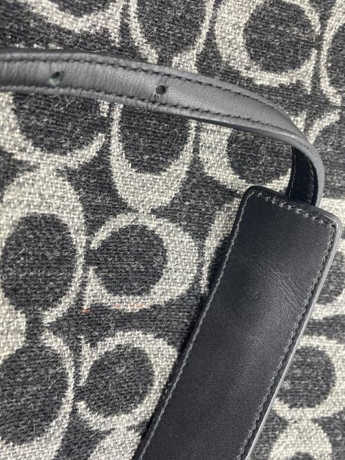 COACH（コーチ）COACH (コーチ) ハンドバッグ ブラックの古着・服飾アイテム