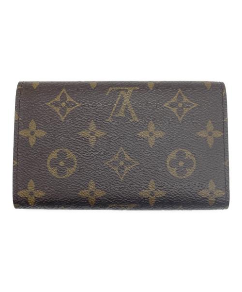 LOUIS VUITTON（ルイ ヴィトン）LOUIS VUITTON (ルイ ヴィトン) ポルトモネ・ジップ ブラウンの古着・服飾アイテム