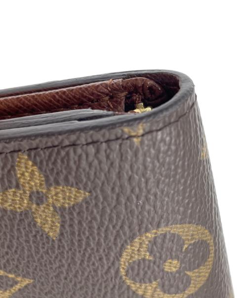 LOUIS VUITTON（ルイ ヴィトン）LOUIS VUITTON (ルイ ヴィトン) ポルトモネ・ジップ ブラウンの古着・服飾アイテム