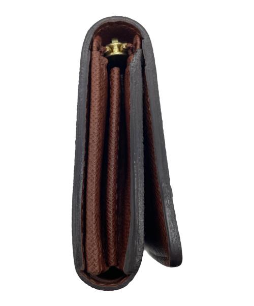 LOUIS VUITTON（ルイ ヴィトン）LOUIS VUITTON (ルイ ヴィトン) ポルトモネ・ジップ ブラウンの古着・服飾アイテム