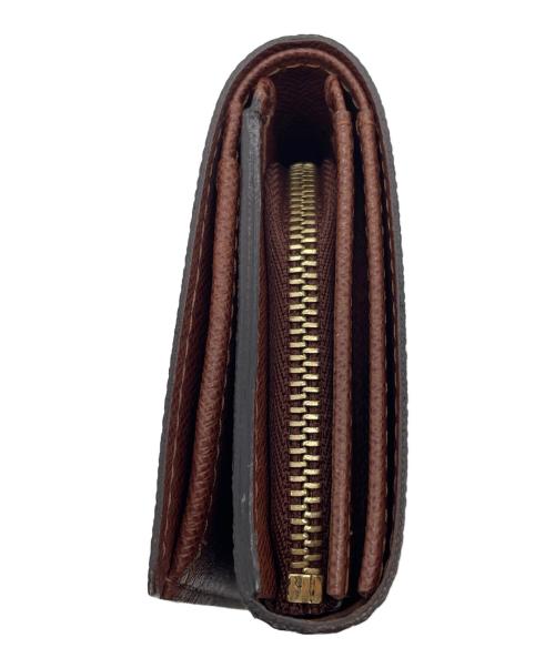 LOUIS VUITTON（ルイ ヴィトン）LOUIS VUITTON (ルイ ヴィトン) ポルトモネ・ジップ ブラウンの古着・服飾アイテム