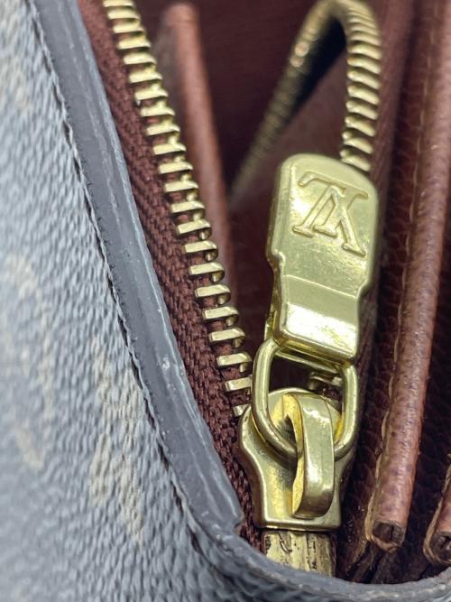 LOUIS VUITTON（ルイ ヴィトン）LOUIS VUITTON (ルイ ヴィトン) ポルトモネ・ジップ ブラウンの古着・服飾アイテム