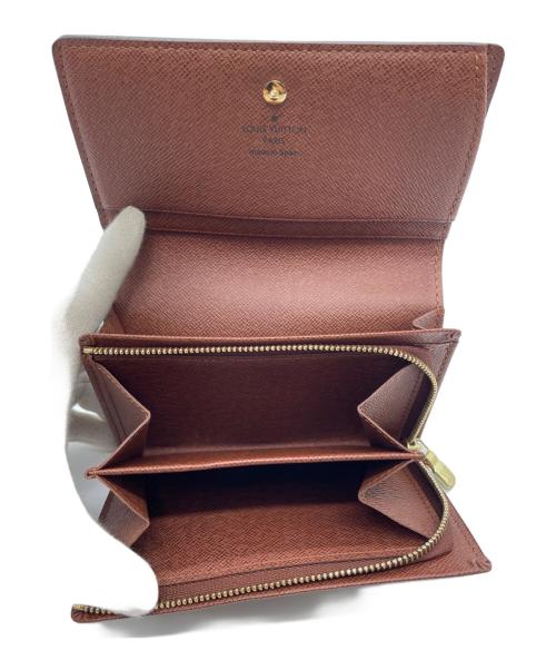 LOUIS VUITTON（ルイ ヴィトン）LOUIS VUITTON (ルイ ヴィトン) ポルトモネ・ジップ ブラウンの古着・服飾アイテム