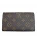 LOUIS VUITTON (ルイ ヴィトン) ポルトモネ・ジップ ブラウン：26000円