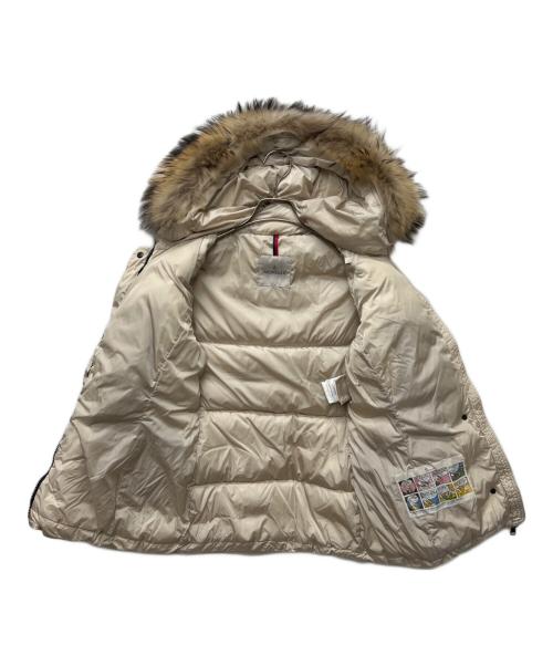 MONCLER（モンクレール）MONCLER (モンクレール) ダウンジャケット アイボリー サイズ:０の古着・服飾アイテム