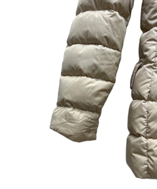 MONCLER（モンクレール）MONCLER (モンクレール) ダウンジャケット アイボリー サイズ:０の古着・服飾アイテム