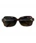 GUCCI (グッチ) サングラス ブラック×ブラウン サイズ:60□14：11000円