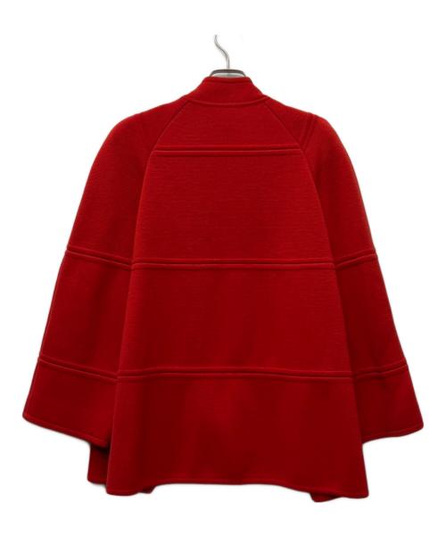 CELINE（セリーヌ）CELINE (セリーヌ) ニットジャケット レッド サイズ:４２の古着・服飾アイテム
