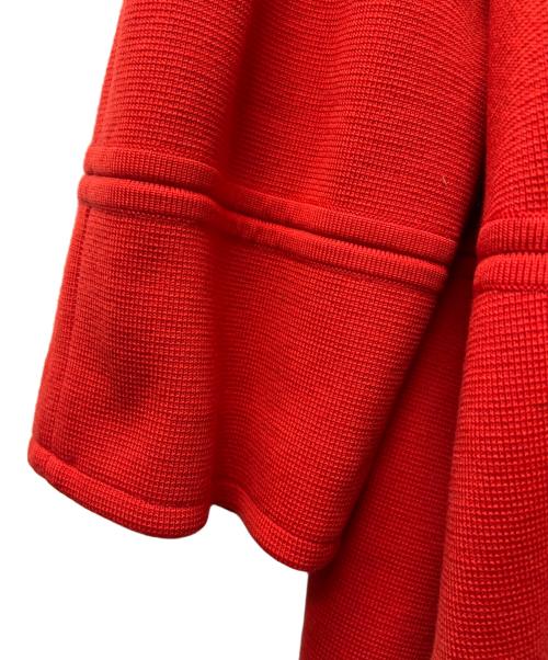 CELINE（セリーヌ）CELINE (セリーヌ) ニットジャケット レッド サイズ:４２の古着・服飾アイテム