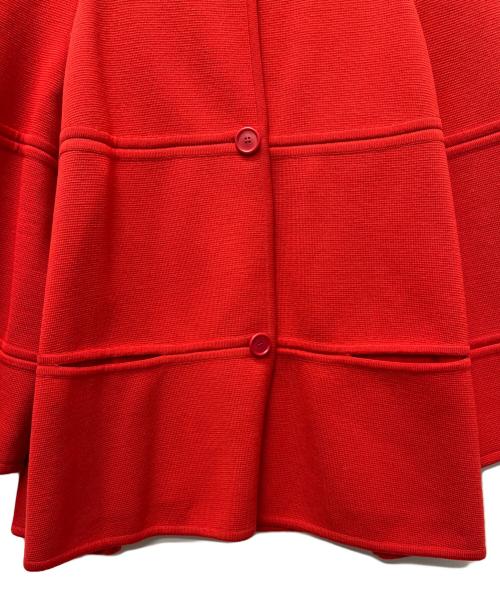 CELINE（セリーヌ）CELINE (セリーヌ) ニットジャケット レッド サイズ:４２の古着・服飾アイテム