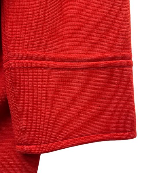 CELINE（セリーヌ）CELINE (セリーヌ) ニットジャケット レッド サイズ:４２の古着・服飾アイテム