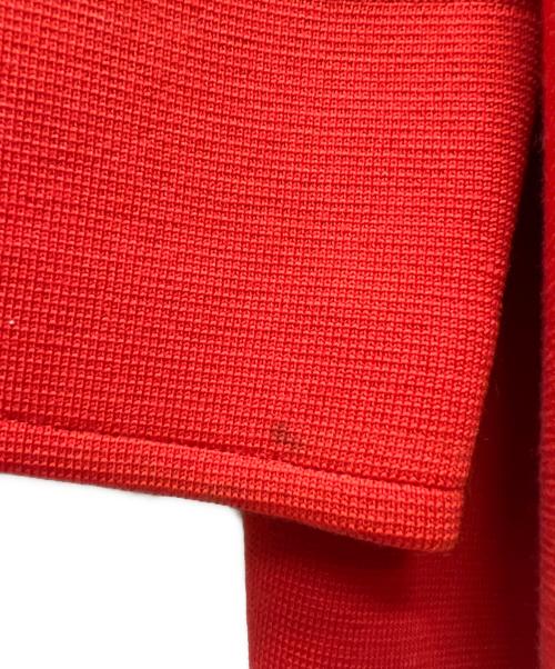 CELINE（セリーヌ）CELINE (セリーヌ) ニットジャケット レッド サイズ:４２の古着・服飾アイテム