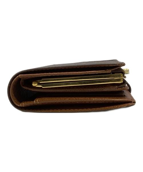 LOUIS VUITTON（ルイ ヴィトン）LOUIS VUITTON (ルイ ヴィトン) がま口財布　LOUIS VUITTON（ルイ ヴィトン）	M61674　モノグラム	ポルトフォイユ・ヴィエノワ ブラウンの古着・服飾アイテム