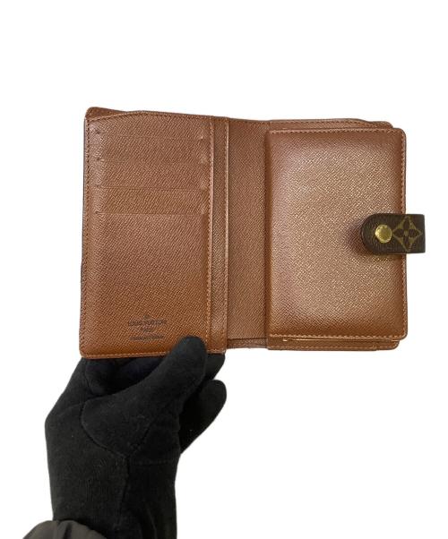 LOUIS VUITTON（ルイ ヴィトン）LOUIS VUITTON (ルイ ヴィトン) がま口財布　LOUIS VUITTON（ルイ ヴィトン）	M61674　モノグラム	ポルトフォイユ・ヴィエノワ ブラウンの古着・服飾アイテム