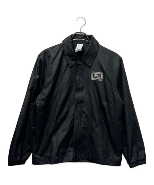REEBOK（リーボック）REEBOK (リーボック) BB BBALL COACHES SNAP JKT ブラック サイズ:Ｍの古着・服飾アイテム