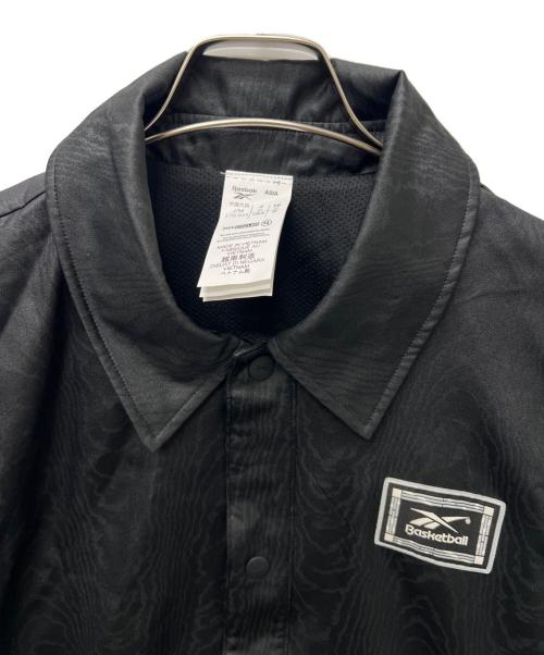 REEBOK（リーボック）REEBOK (リーボック) BB BBALL COACHES SNAP JKT ブラック サイズ:Ｍの古着・服飾アイテム