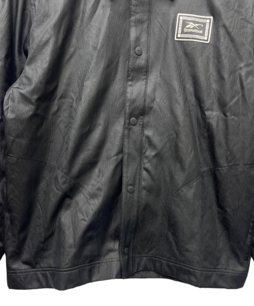 REEBOK（リーボック）REEBOK (リーボック) BB BBALL COACHES SNAP JKT ブラック サイズ:Ｍの古着・服飾アイテム