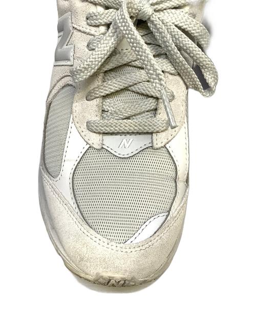 NEW BALANCE（ニューバランス）NEW BALANCE (ニューバランス) スニーカー　NEW BALANCE（ニューバランス）　NBJ-1195509 ホワイト×グレー サイズ:26.5cmの古着・服飾アイテム