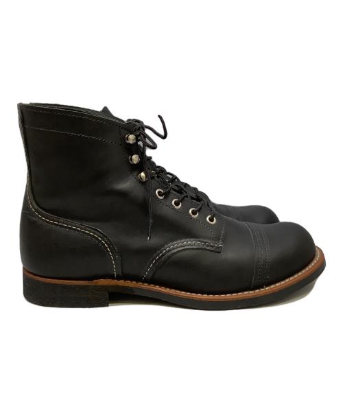 RED WING（レッドウィング）RED WING (レッドウィング) ブーツ　RED WING（レッドウィング）　D 8084　	USA製 ブラック サイズ:27.5cmの古着・服飾アイテム