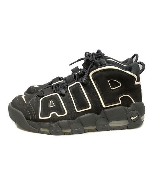 NIKE（ナイキ）NIKE (ナイキ) スニーカー　NIKE（ナイキ）　414962-002　AIR MORE UP TEMPO ブラック サイズ:28cmの古着・服飾アイテム