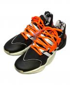 adidasアディダス）の古着「スニーカー　adidas（アディダス）　FV8053　ダニエルパトリック×ハーデン vol4」｜ブラック×オレンジ
