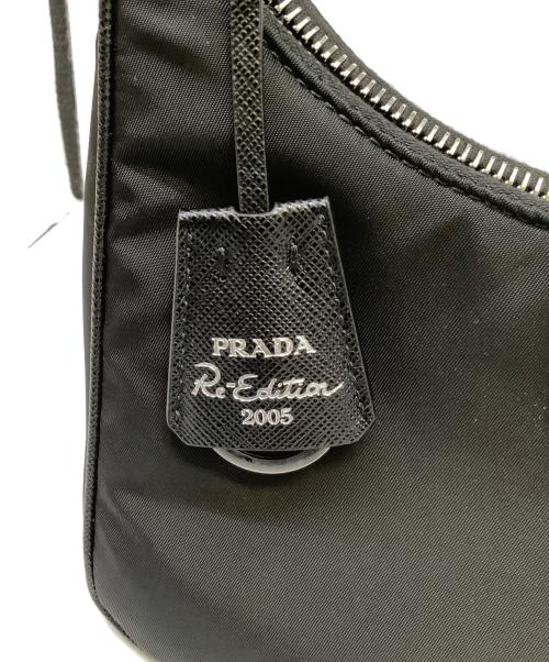 PRADA（プラダ）PRADA (プラダ) ショルダーバッグ　PRADA（プラダ）　1N204X　Re-Edition 2005　Re-Nylon ブラックの古着・服飾アイテム