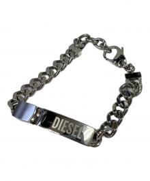 DIESEL（ディーゼル）の古着「チェーンブレスレット」｜シルバー