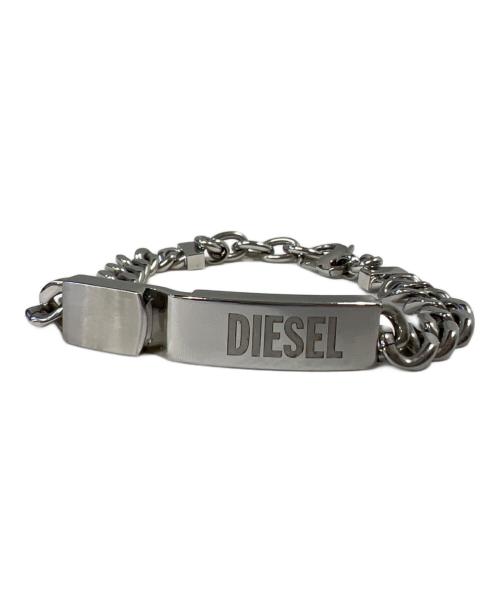 DIESEL（ディーゼル）DIESEL (ディーゼル) チェーンブレスレット シルバーの古着・服飾アイテム
