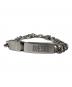 DIESEL (ディーゼル) チェーンブレスレット シルバー：5000円