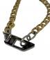 DIESEL (ディーゼル) ツートーンチェーンブレスレット ゴールド×シルバー：8000円
