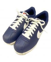 NIKE（ナイキ）の古着「スニーカー　NIKE（ナイキ）　DM4044-400　NIKE CORTEZ」｜ネイビー×ホワイト