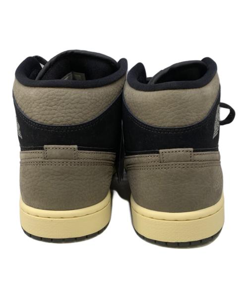 NIKE（ナイキ）NIKE (ナイキ) ハイカットスニーカー 	NIKE（ナイキ）　IB7110-002　AIR JORDAN1 MID SE ブラック×グレー サイズ:27.5cm 未使用品の古着・服飾アイテム