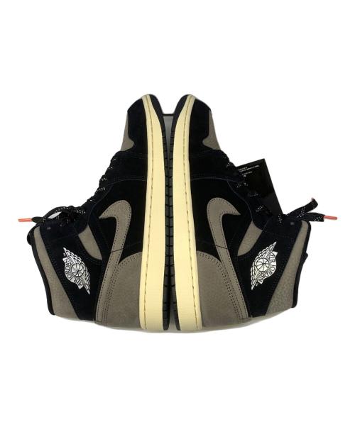 NIKE（ナイキ）NIKE (ナイキ) ハイカットスニーカー 	NIKE（ナイキ）　IB7110-002　AIR JORDAN1 MID SE ブラック×グレー サイズ:27.5cm 未使用品の古着・服飾アイテム