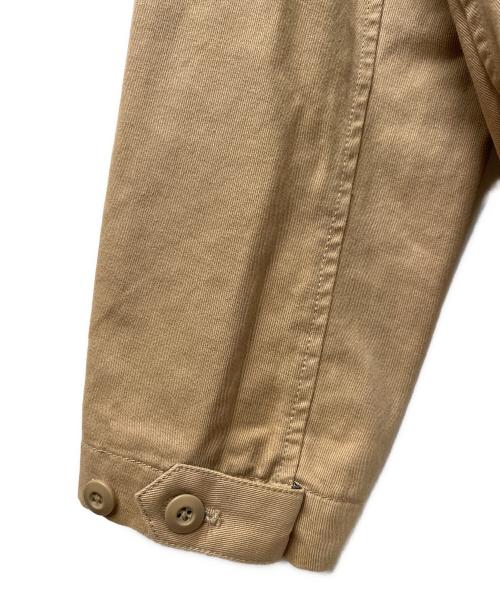 stussy（ステューシー）stussy (ステューシー) 折れクラウンジップジャケット ベージュ サイズ:Ｍの古着・服飾アイテム