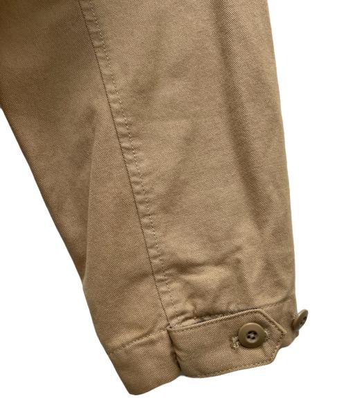 stussy（ステューシー）stussy (ステューシー) 折れクラウンジップジャケット ベージュ サイズ:Ｍの古着・服飾アイテム