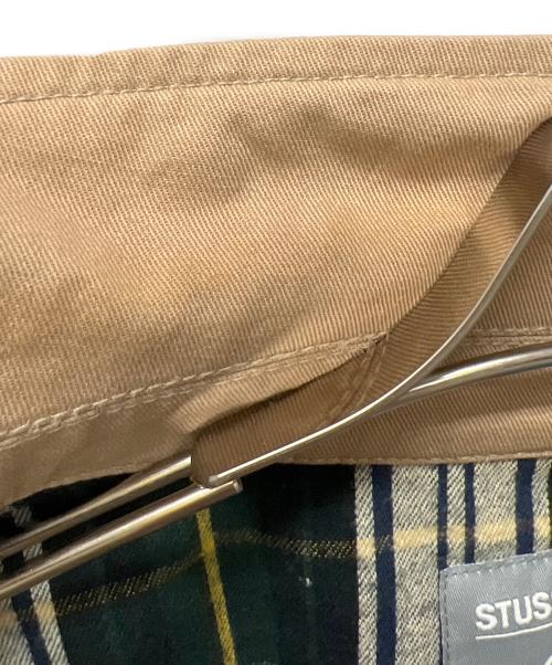 stussy（ステューシー）stussy (ステューシー) 折れクラウンジップジャケット ベージュ サイズ:Ｍの古着・服飾アイテム