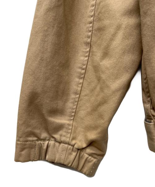 stussy（ステューシー）stussy (ステューシー) 折れクラウンジップジャケット ベージュ サイズ:Ｍの古着・服飾アイテム